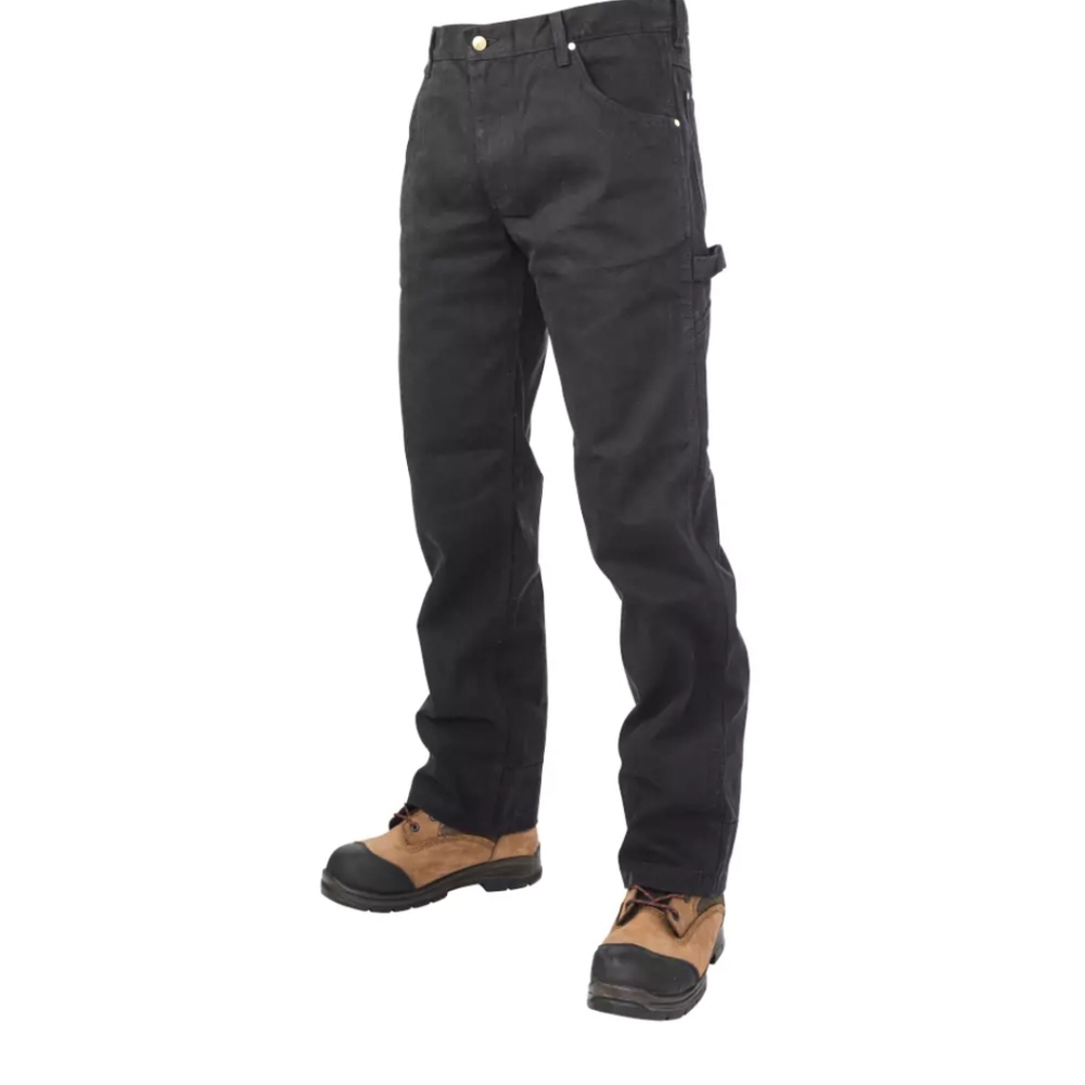Tough Duck Loose Fit Pants Carpenter Style Black 42x32